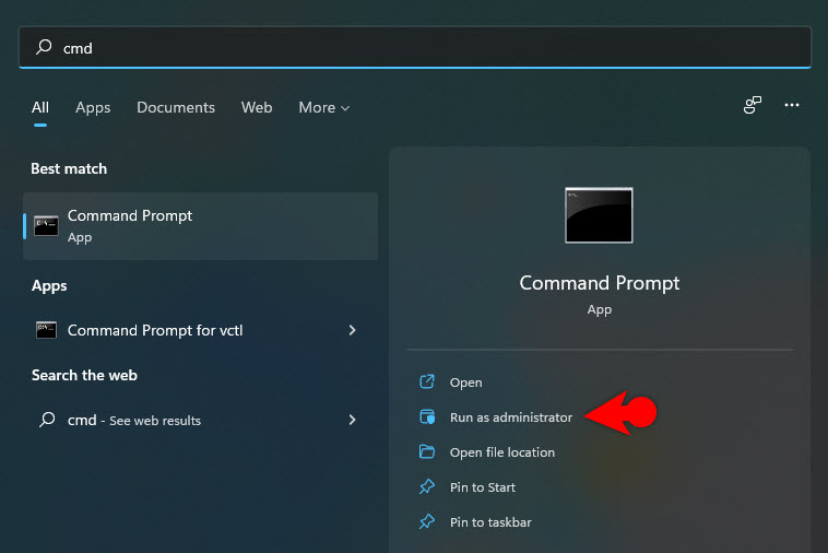 14 run cmd as admin