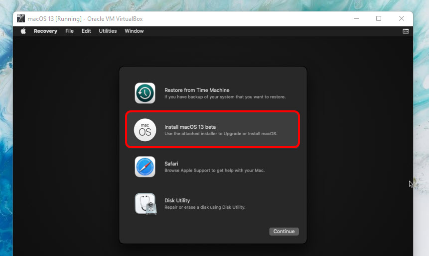 19 Install Macos Ventura