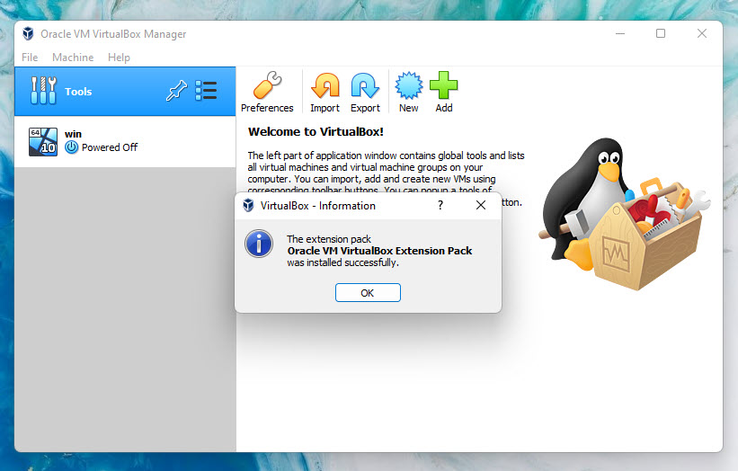 3 Installed Successfully