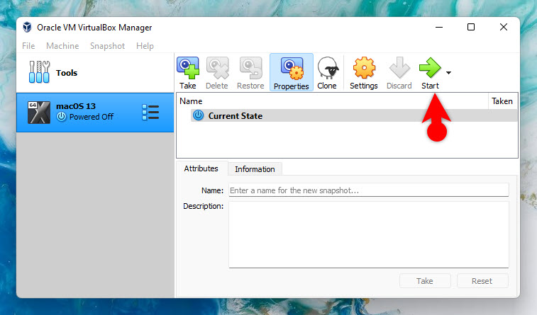 Power On The Virtual Machine 3