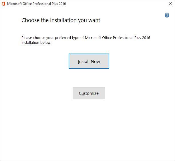 Wählen Sie Die Installation
