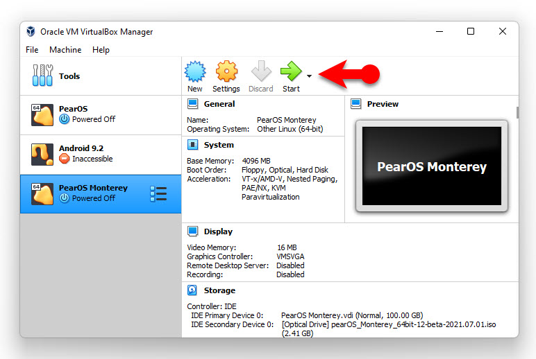 Start The Vm 3