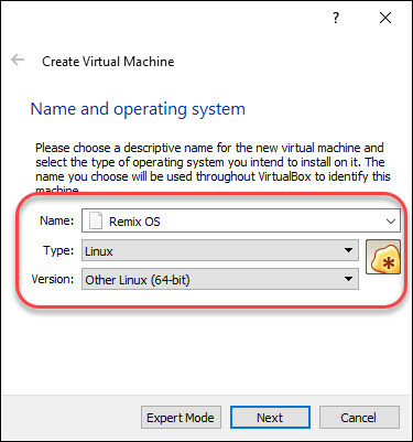 Name Operating System