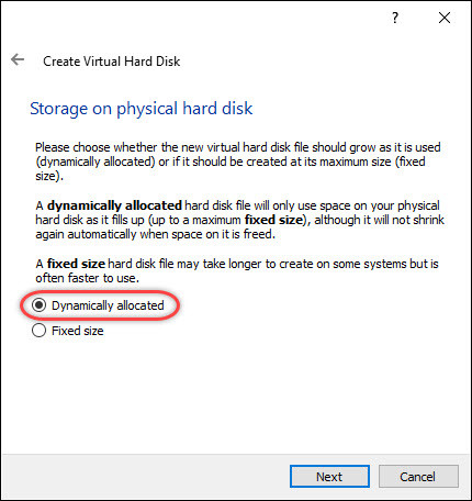 Storage On Physical Hard Disk 3