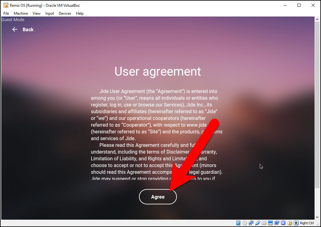 User Agreement
