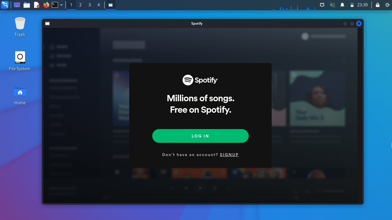 Install Spotify In Kali Linux 2