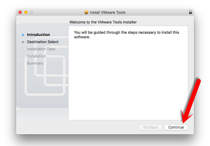 Welcome To The Vmware Tools Installation Installer