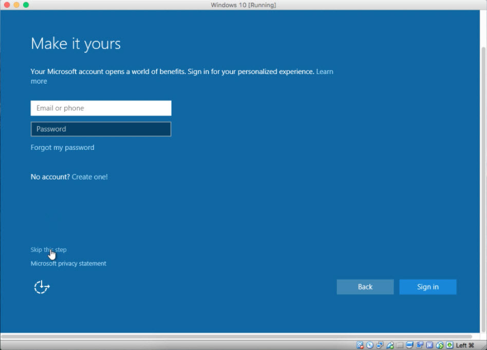Sign Up For Microsoft Account