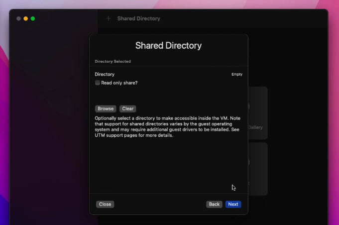 8 Shared Directory