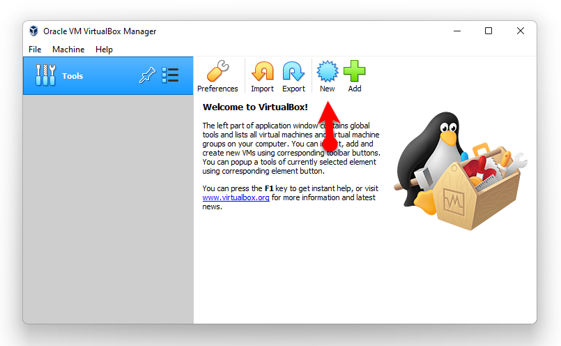 1 Create A New Vm