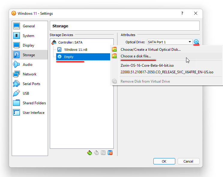 5 Choose A Disk File