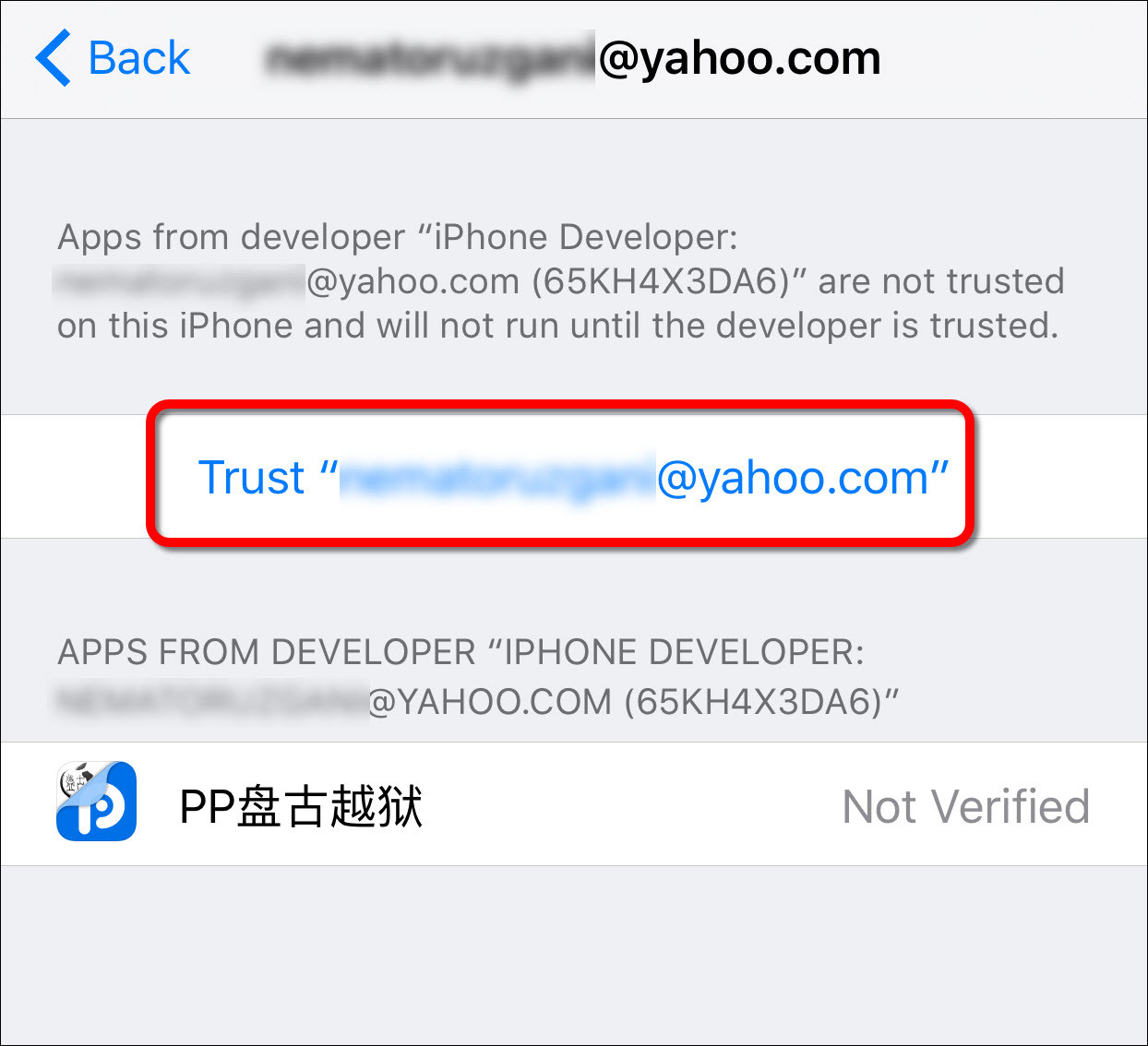 Trust Profile