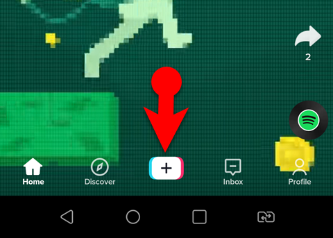 1 Tap On The Plus Icon