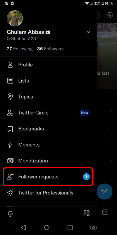 5 follower requests