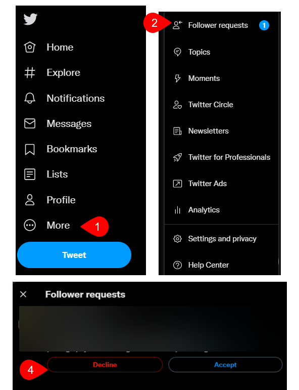 rendre votre compte Twitter privé