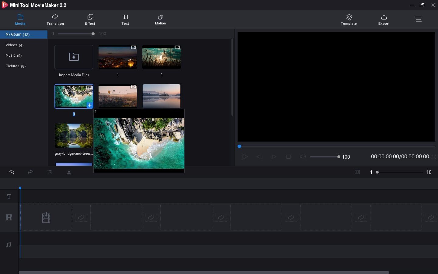 Minitool Moviemaker 1