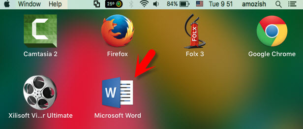 How To Open Word On Mac Os