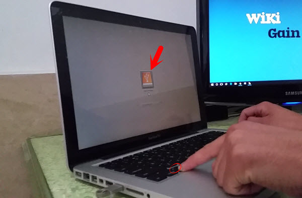 Press The Option Key