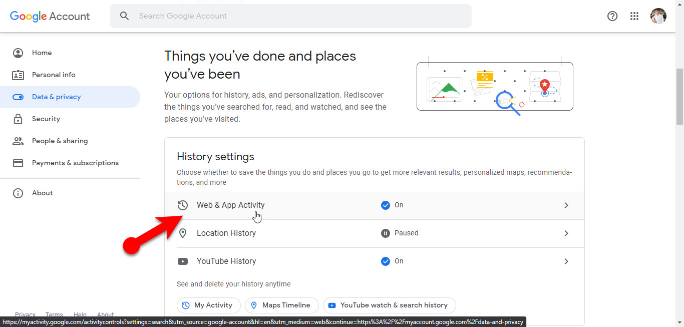 Web And App Activity
