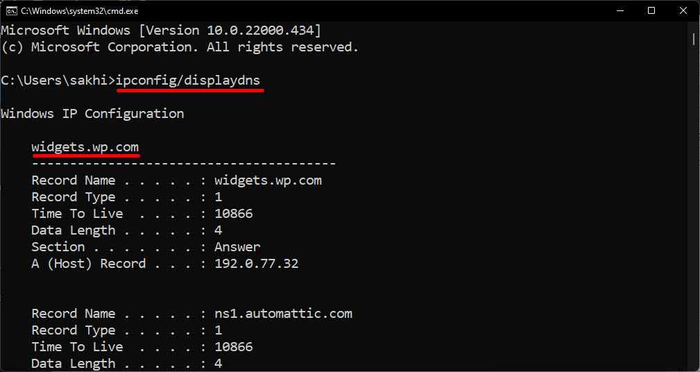 Your Search History On Cmd