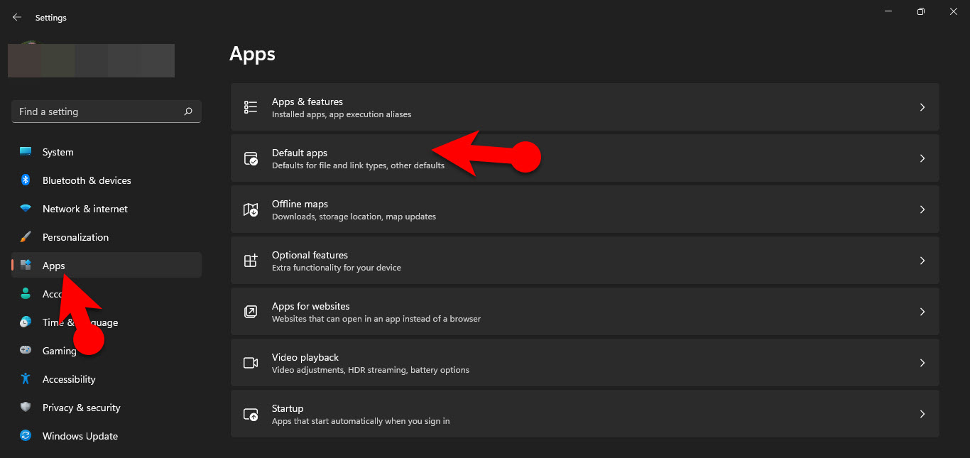 Default Apps