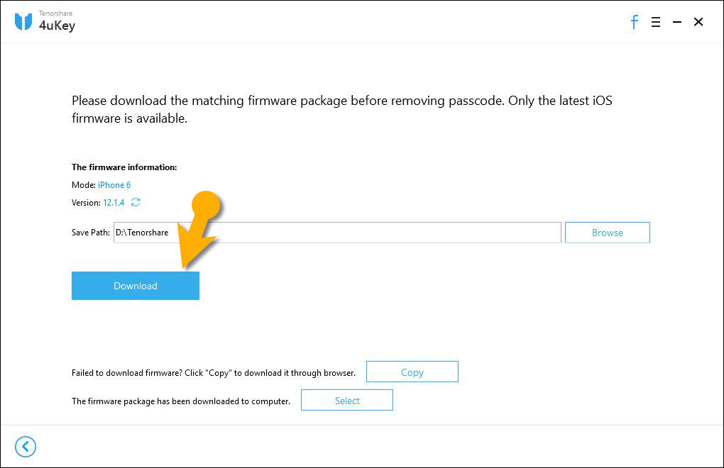 Download Firmware Package