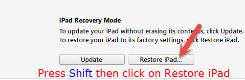 Restore Ipad Software