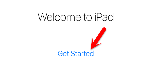 Welcome To Ipad Get Started