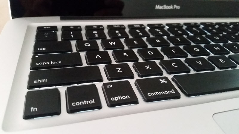Press Command Plus S