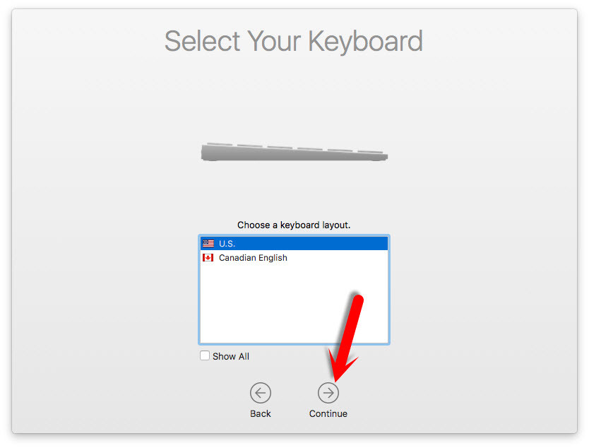 Select Your Keyboard 3