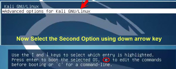 Reset Kali Linux Password2