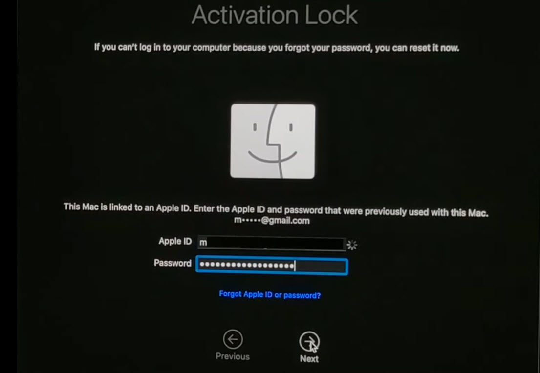 Once Again Enter Your Apple Id