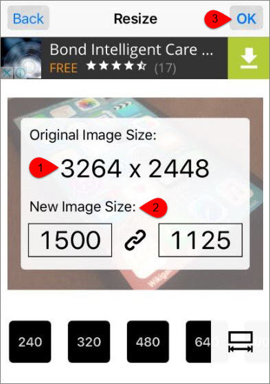 New Image Size