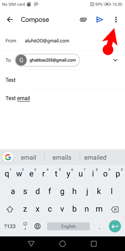 E-Mail Planen