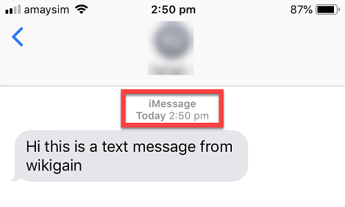 Schedule Text Message