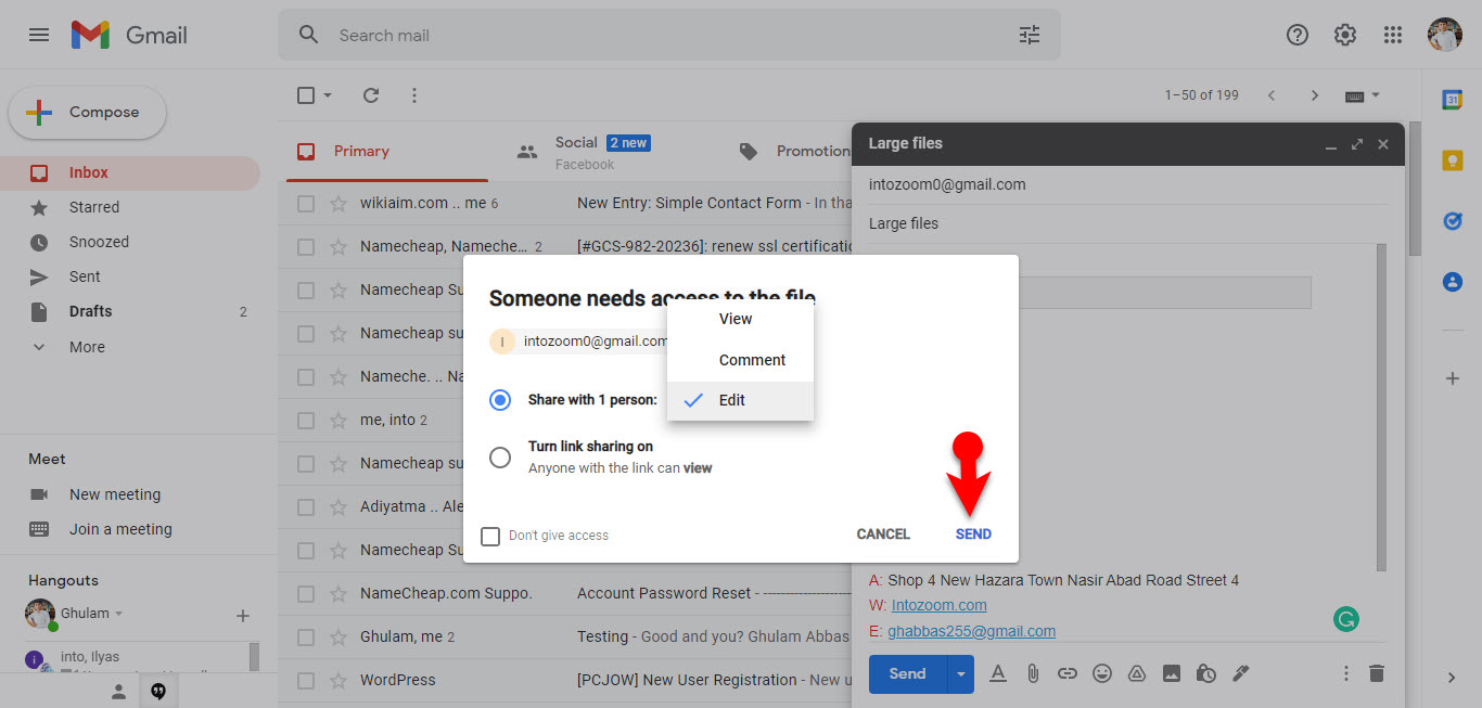 Configure File Sharing Settings