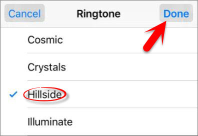 Ringtone Done