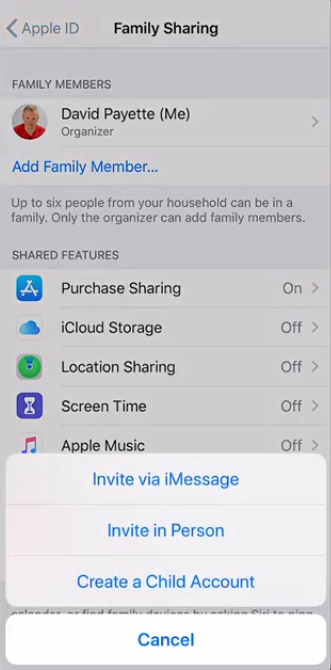 10 Invite Family Member