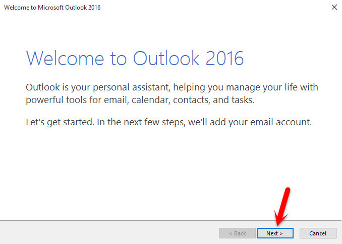 Welcome To Outlook 2016