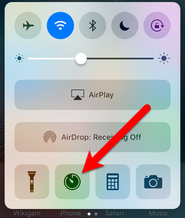 Open Clock App Or Timer