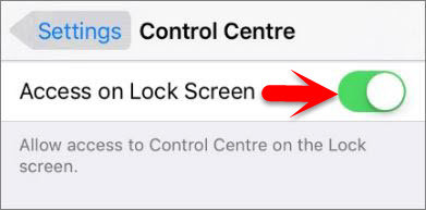 Access On Lock Screen