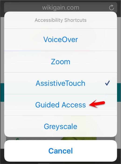 Accessibility Shortcuts 2