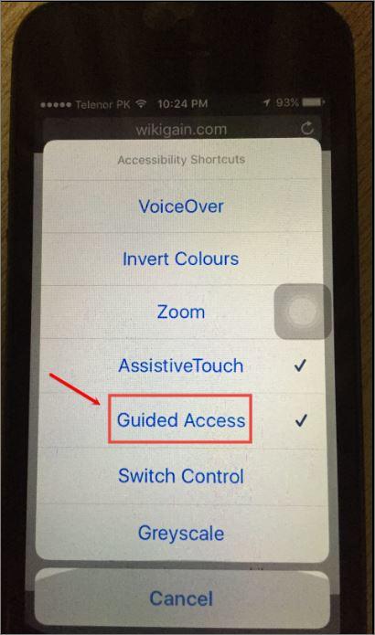 Accessibility Shortcuts 3