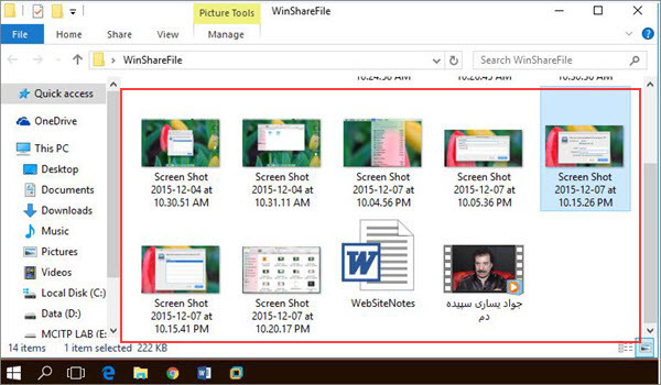 Shared Files On Windows