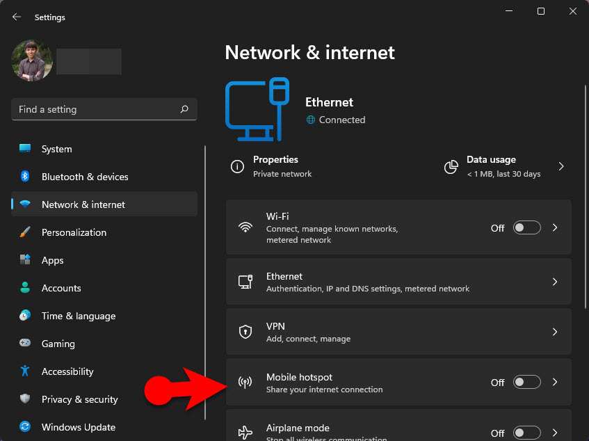 Mobile Hotspot