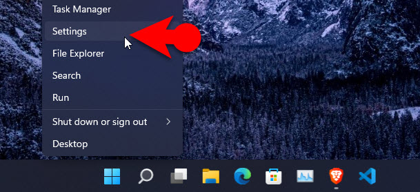 Open Settings 3