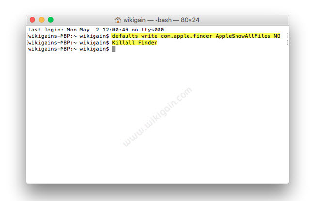 Hide Mac Os X Hidden Files And Folders