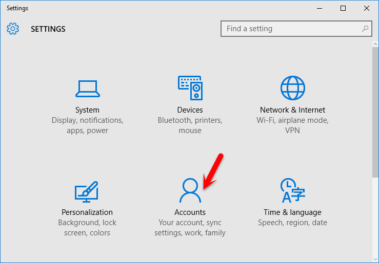Windows 10 Settings 3