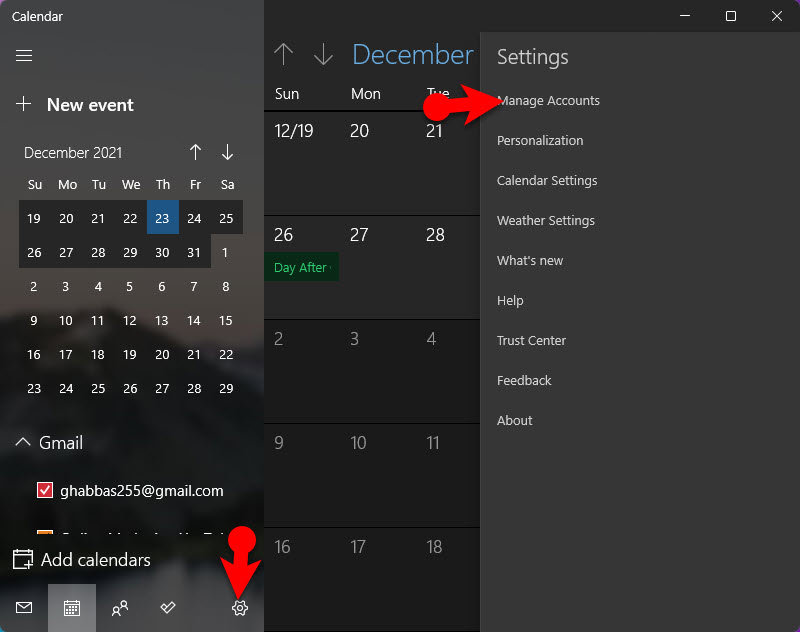 Synchronisieren Sie Google Kalender Mit Windows 11