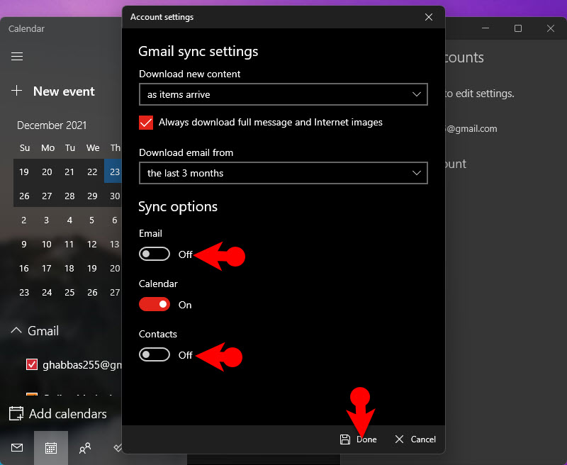 Synchronisieren Sie Google Kalender Mit Windows 11